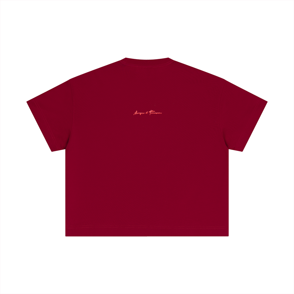 Essential Cotton Boxy “Real Right” T-Shirt