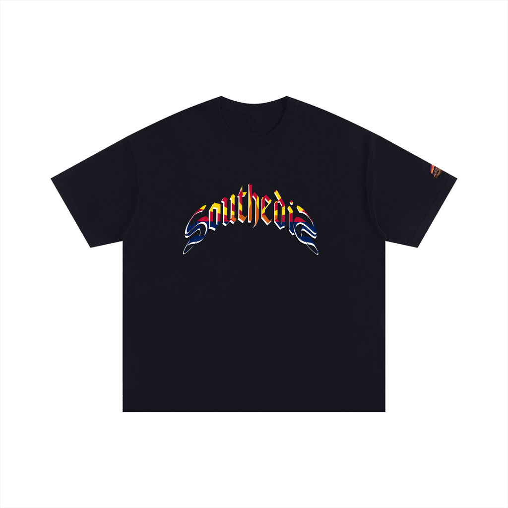 Oversized Cotton “Southside” Tee