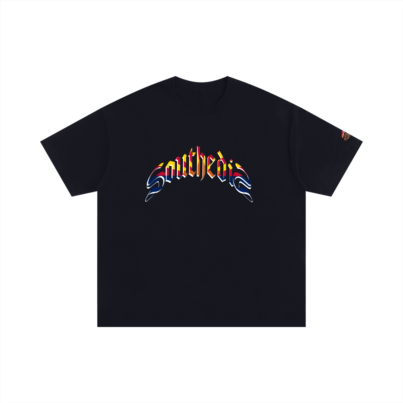 Oversized Cotton “Southside” Tee