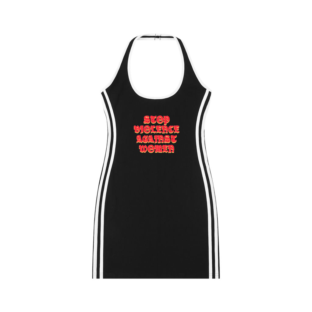 Women's Binding Tight Halter “SVAW” Dress