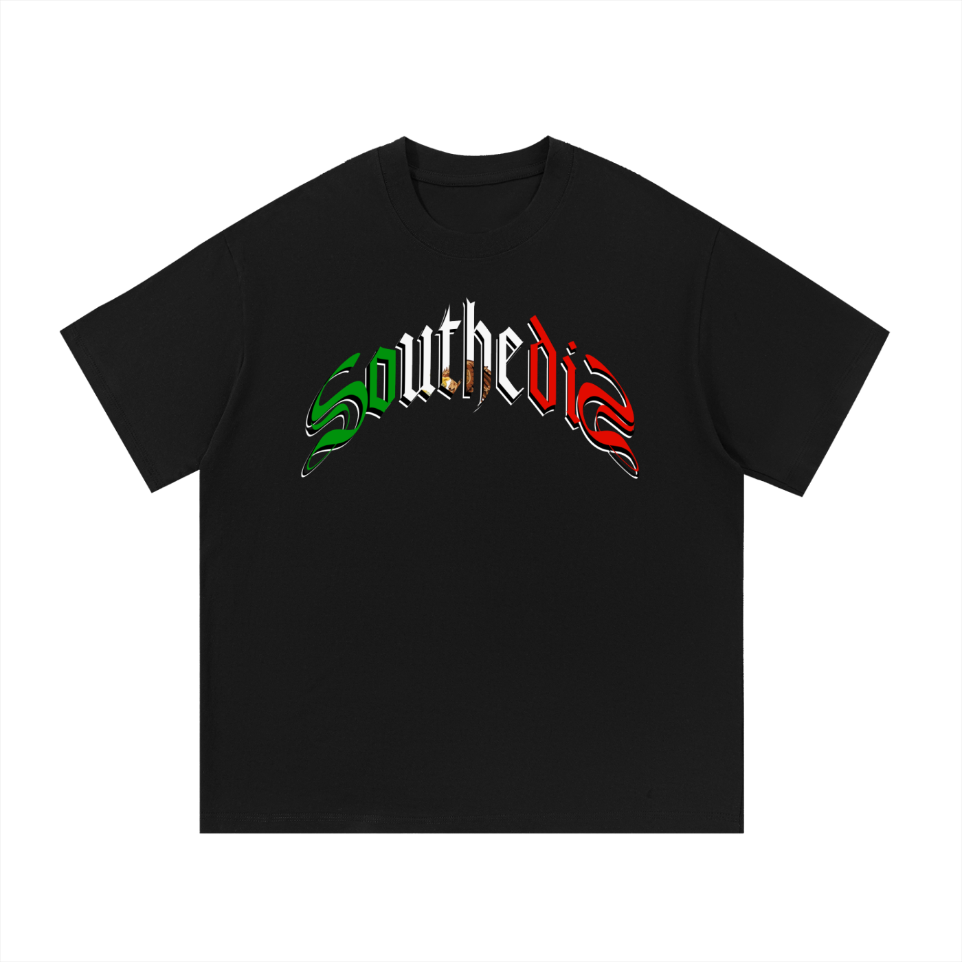 “Mexican Flag” Essential Cotton T-Shirt
