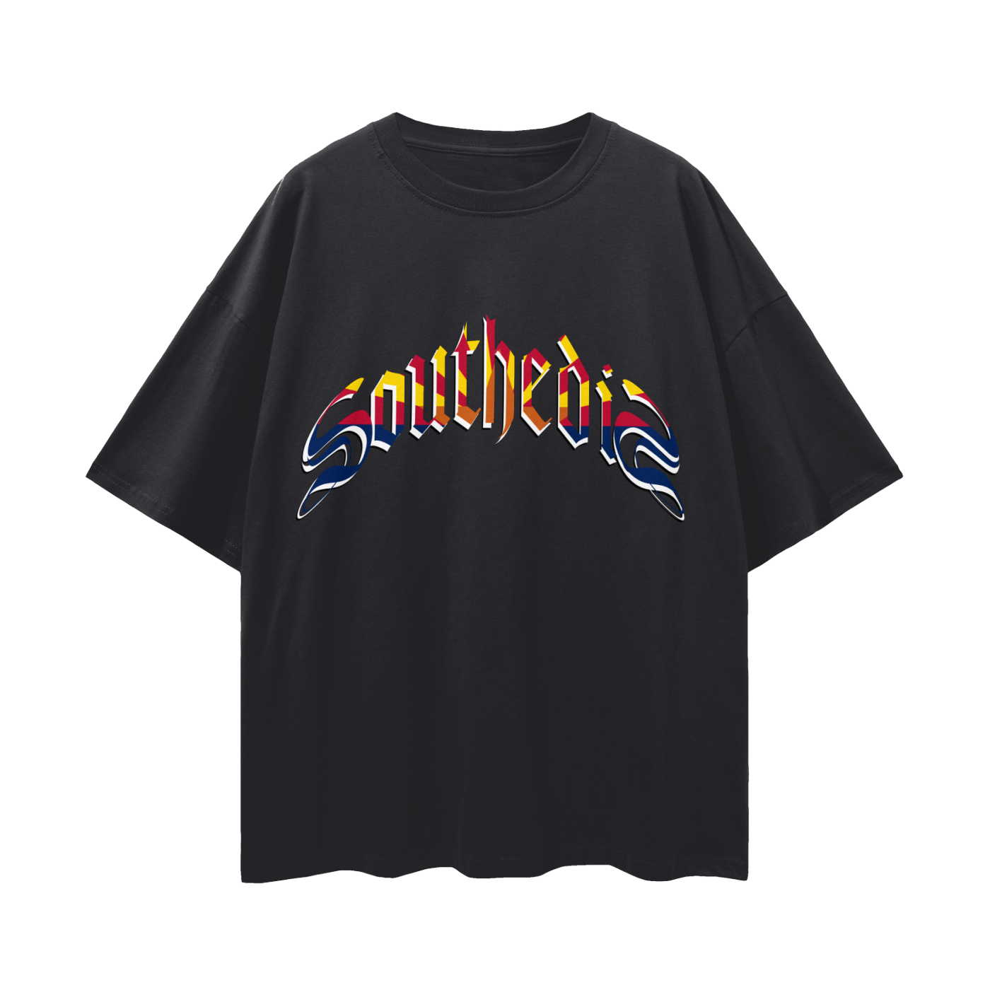 Loose Drop Shoulder “Southside” Tee