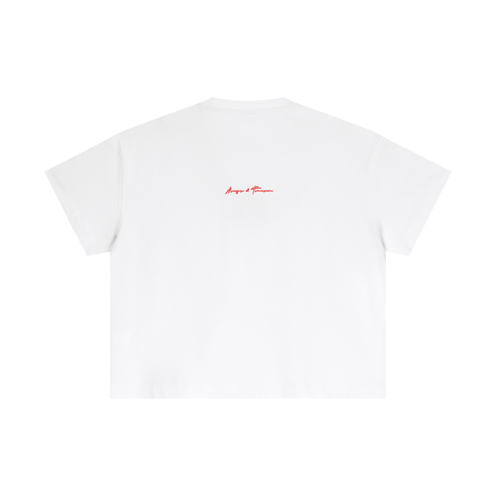 Essential Cotton Boxy “Real Right” T-Shirt