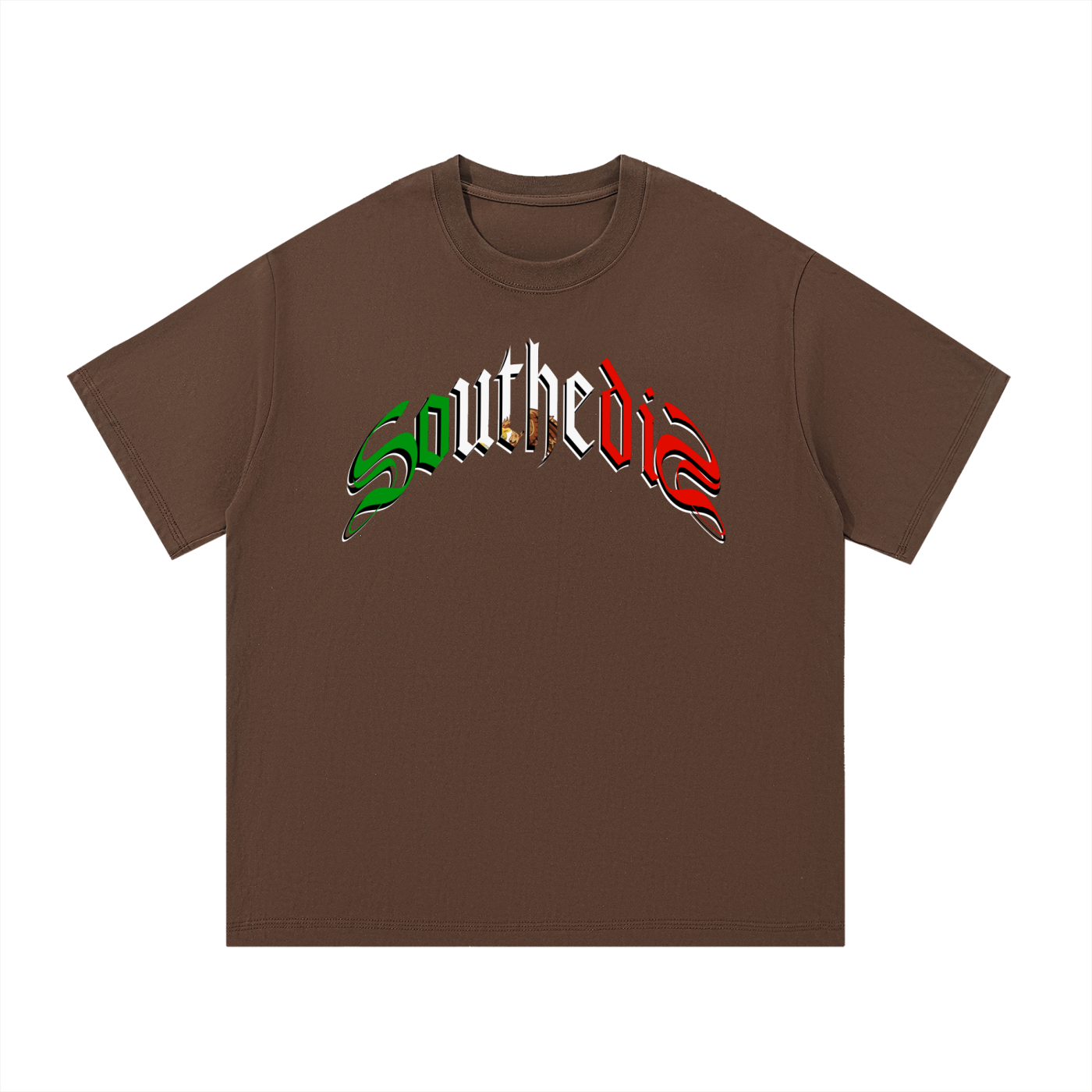 “Mexican Flag” Essential Cotton T-Shirt